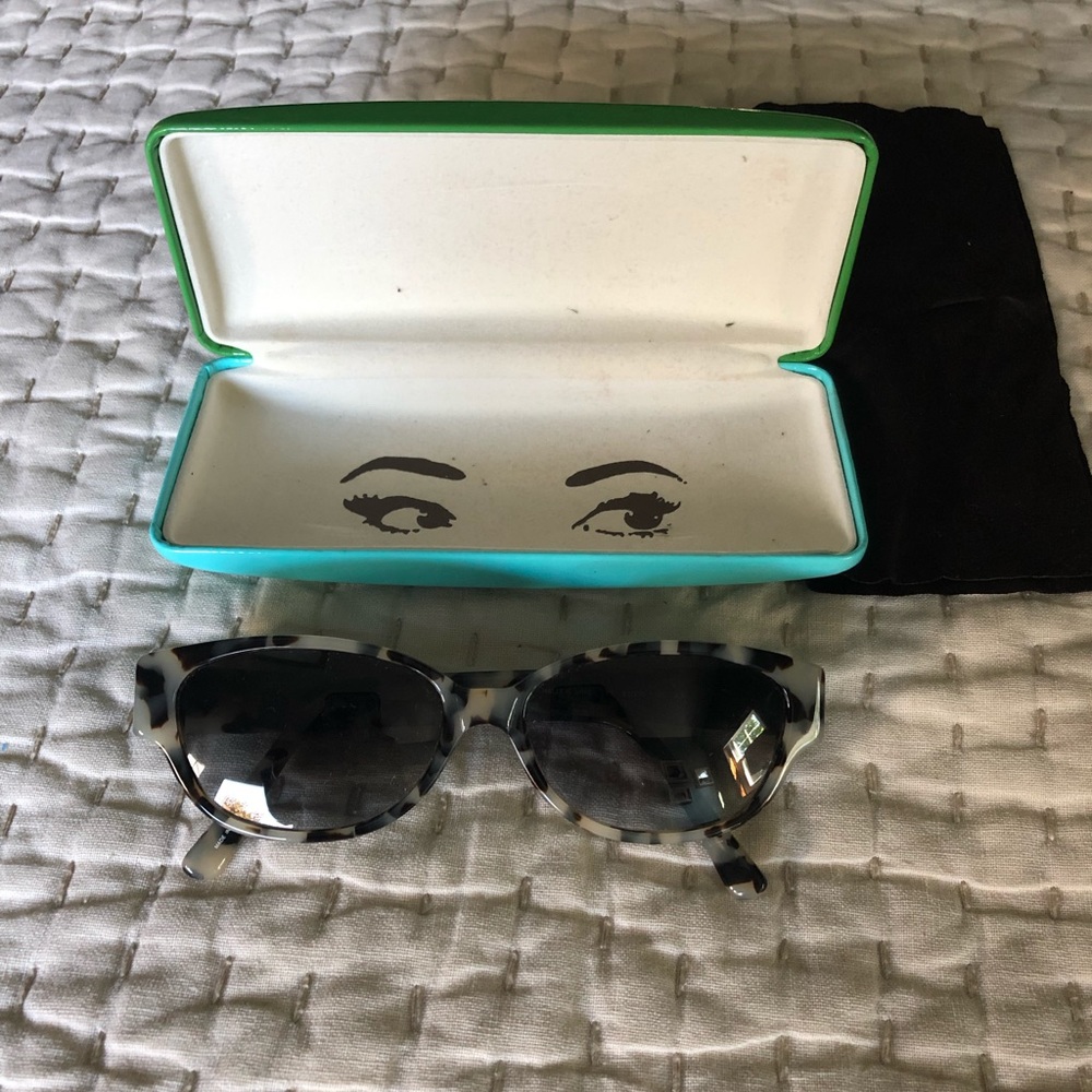 Kate Spade Halle/S 0FE6 Speckled Tortoise Sunglass
